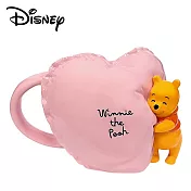 【日本正版授權】小熊維尼 陶瓷 馬克杯 425ml
