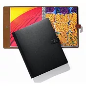 PRAT 潘帕專業超光亮活頁展示本21X30/黑