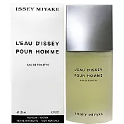 ISSEY MIYAKE 三宅一生 一生之水 男香125ml【TESTER】