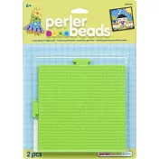 《Perler 拼拼豆豆》兩入大正方模型板組合彩色