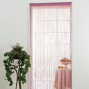 棉花田【蔓莎】水晶金蔥線簾-桃紅(85x150cm) 桃紅色