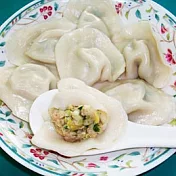 《士東市場123水餃》韭黃豬肉水餃