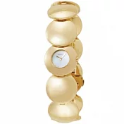 SEIKO 典雅風潮奢華魅力淑女腕錶(高雅淡金)