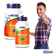 NOW健而婷 真男人套組(瑪卡+精胺酸)