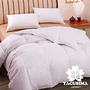 【濱川佐櫻-純真物語.白】單人台灣精製天然羽絲絨被