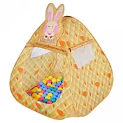 【寶貝樂】可愛兔帳蓬折疊遊戲球屋送100球