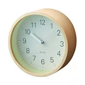 Lumino Clock-原木時計原木色