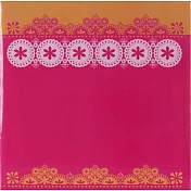 花漾印花系列插入式相簿  4×6＂200入 (粉紅)