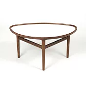 Finn Juhl Model 48 The Eye Table （胡桃木 / 白桌面）