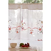 AROMA HOUSE CS18 彩繡蕾絲窗紗