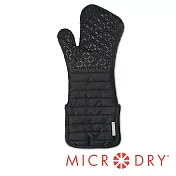 Microdry 《Oven Mitt》舒適防滑隔熱手套/L黑珍珠
