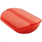 《LEKUE》附濾盤蒸煮盒(紅M)