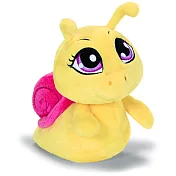 25cm大眼蝸牛坐姿玩偶-黃