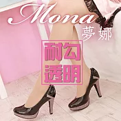 【Mona 夢娜】耐勾透明絲襪(6入組) 膚色