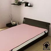 [輕鬆睡-EzTek] 涼感!和風紙纖蓆-單人加大粉紅色