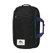 Hellolulu JARRELL-多功能尼龍雙用15吋背包-黑