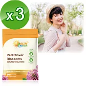 Sundown日落恩賜 高單位頂級紅花苜蓿膠囊(100粒x3瓶)組