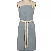 《DANICA》雙口袋圍裙(丹寧藍)