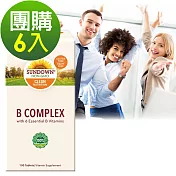 Sundown日落恩賜 每日綜合B群錠(100錠x6瓶)組