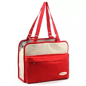 BabyBabe 實用親子外出袋(媽媽袋)紅色