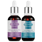 BIONEO百妮  膠原蛋白彈力元素+玻尿酸精純原液 (50ml 組)