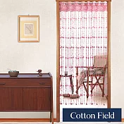 棉花田【花朵】造型線簾-粉色(85x150cm)