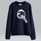 【摩達客】韓國進口設計品牌DBSW圓領長袖T恤S太空帽啤酒