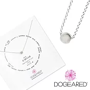 Dogeared 許願項鍊 銀色豆豆 Circle Necklace 附原廠禮盒
