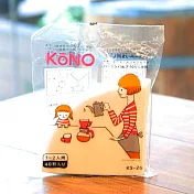 哈亞咖啡【KONO】1~2人用濾紙 (40入)