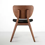 / viithe / Fit L 斐特餐椅-皮革版胡桃色