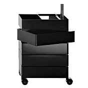 Magis 360 Container 滾輪五層置物櫃(亮黑)