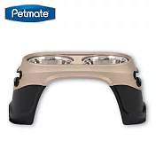 Petmate《高腳雙碗》可預防愛犬脊椎側彎-姿勢不正確-適合較大狗狗(大)