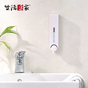 【生活採家】幸福手感經典白250ml單孔手壓式給皂機#47055