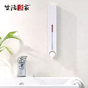 【生活採家】幸福手感經典白500ml單孔手壓式給皂機#47001