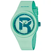 Reebok DROP RAD潮流時尚腕錶-粉綠