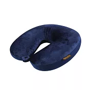 AOU 旅行配件 頸部工學U型枕 護頸枕 靠枕 午睡枕 (藏青色) 66-015