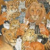 【客製化預購】貓虎團結-30*30cm