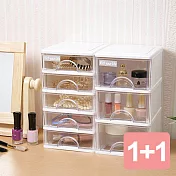 《真心良品》露西3+5抽屜收納盒組