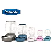 美國Petmate Replendish 餵食器約4.6KG-M 灰色