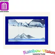 【Rainbow-Vision】水砂畫-地平線(Horizon)藍色