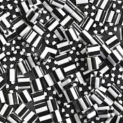 《Perler 拼拼豆豆》1000顆補充包-108號斑馬條紋(特殊色)