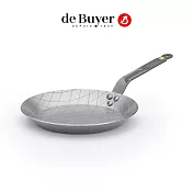 法國【de Buyer】畢耶鍋具『原礦蜂蠟系列』格紋牛排鍋24cm