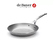 法國【de Buyer】畢耶鍋具『原礦蜂蠟PRO』職人防滑握柄平底鍋24cm