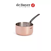 法國【de Buyer】畢耶鍋具『契合銅鍋INO鑄鐵柄系列』單柄調理鍋16cm(無蓋)