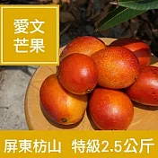 【一籃子】吹海風長大的屏東枋山【愛文芒果】特級