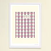 【摩達客】西班牙知名插畫家Judy Kaufmann藝術創作海報掛畫裝飾畫 (附Judy本人簽名)(含木框)有時想跳舞