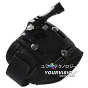 GoPro 最新 強化型固定式掌套手腕帶 for HERO 4 3+ 3 2_(大)
