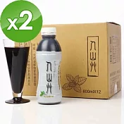 【人山艸】無鹼純天然仙草茶2箱組(600MLx12瓶/箱)