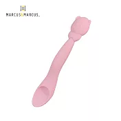 【MARCUS＆MARCUS】動物樂園矽膠餵食湯匙-粉紅豬