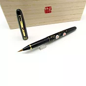 吳竹蒔繪物語萬年毛筆(牡丹櫻)